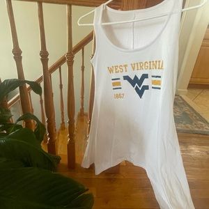 WVU mountaineers tank top